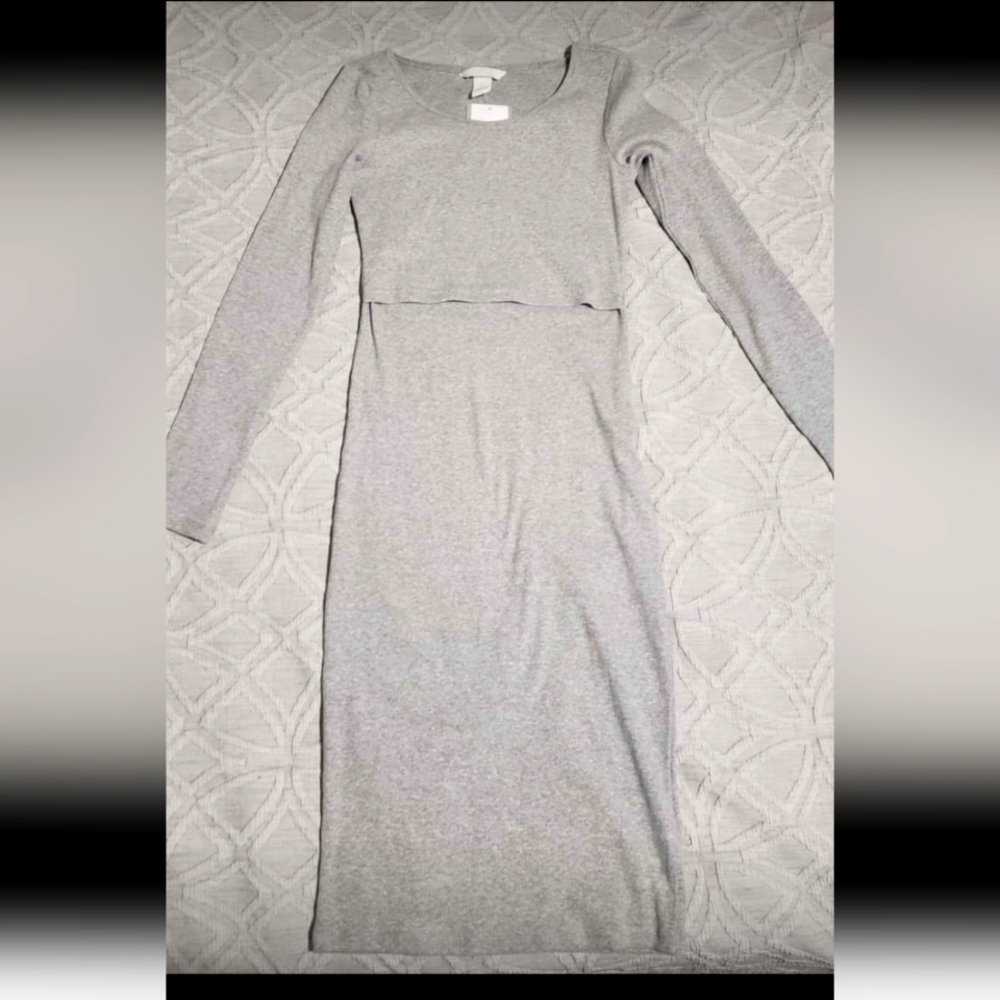 H&M fitted nursing dress